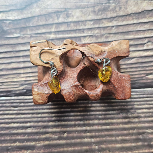 Amber Earrings